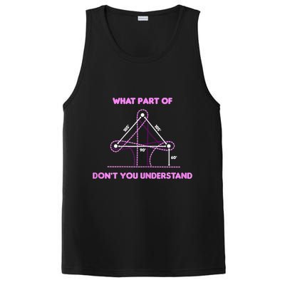 Barrel Racing Horse Riding What Part Don't You Understand PosiCharge Competitor Tank