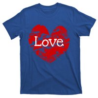 Big Red Heart Valentines Day Tee Cute Vgiftday Love Couple Cute Gift T-Shirt