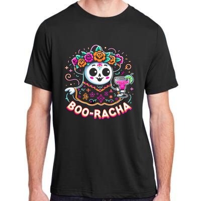 Boo Racha Happy Halloween And Cinco De Mayo Mexico Festival Style Adult ChromaSoft Performance T-Shirt