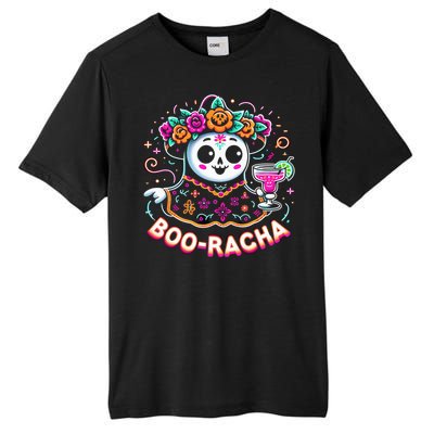 Boo Racha Happy Halloween And Cinco De Mayo Mexico Festival Style Tall Fusion ChromaSoft Performance T-Shirt