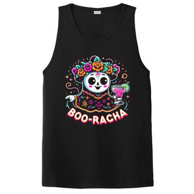 Boo Racha Happy Halloween And Cinco De Mayo Mexico Festival Style PosiCharge Competitor Tank