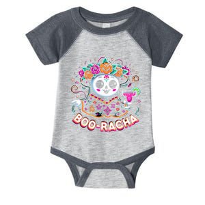 Boo Racha Happy Halloween And Cinco De Mayo Mexico Festival Style Infant Baby Jersey Bodysuit