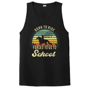 Born Ride Horses Forced To Go To School Cute Horse Girl PosiCharge Competitor Tank