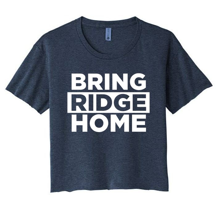 Bring Ridge Home Women's Crop Top Tee