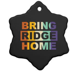 Bring Ridge Home Ceramic Star Ornament