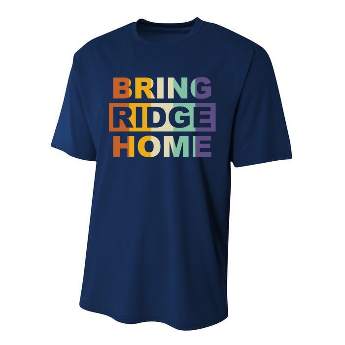 Bring Ridge Home Performance Sprint T-Shirt