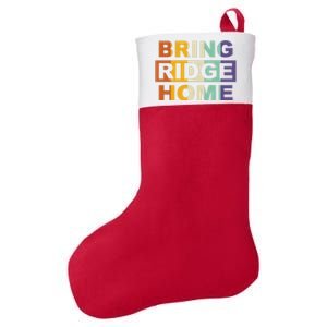 Bring Ridge Home Felt Holiday Christmas Stocking