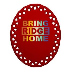 Bring Ridge Home Ceramic Oval Ornament