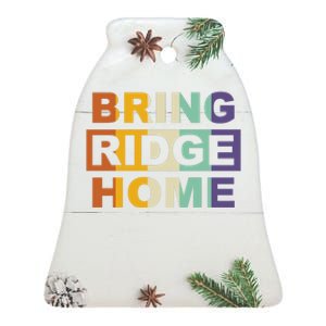 Bring Ridge Home Ceramic Bell Ornament