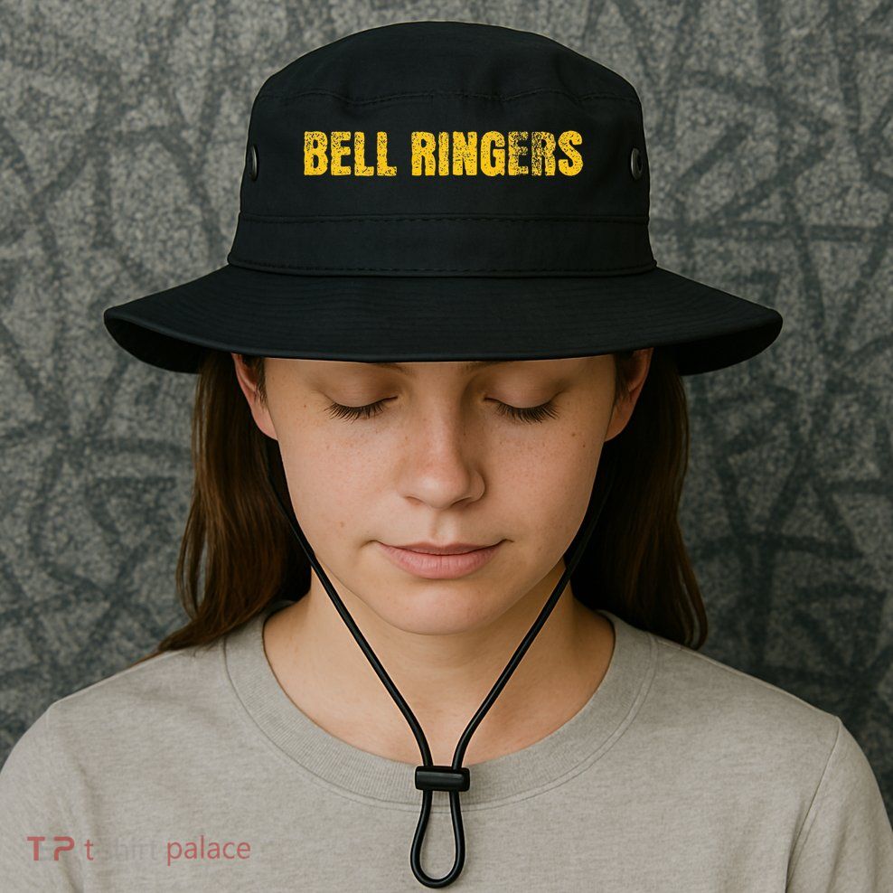 Bell Ringers Handbell With Angry Face Bucket Hat