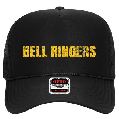 Bell Ringers Handbell With Angry Face Trucker Hat