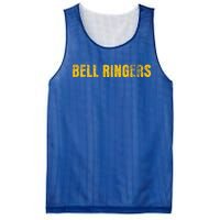 Bell Ringers Handbell With Angry Face Mesh Reversible Basketball Jersey Tank