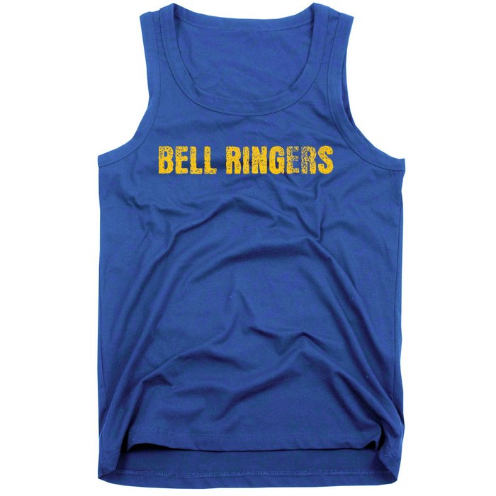 Bell Ringers Handbell With Angry Face Tank Top