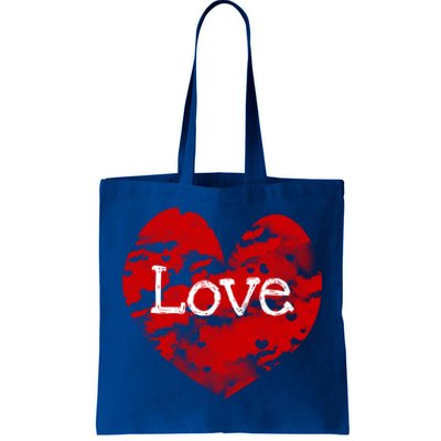 Big Red Heart Valentines Day Tee Cute Vgiftday Love Couple Gift Tote Bag