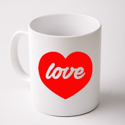 Beating Red Heart TShirt Coffee Mug