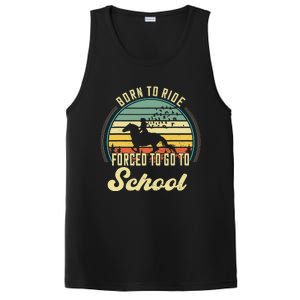 Born Ride Horses Forced To Go To School Cute Horse Girl PosiCharge Competitor Tank