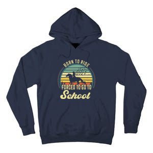 Born Ride Horses Forced To Go To School Cute Horse Girl Tall Hoodie