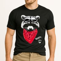 Bandito Raccoon In Red Scarf And Goggles Performance Shirt