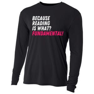 Because Reading Is What Fundamental Cooling Performance Long Sleeve Crew