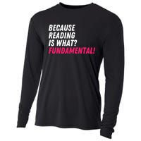 Because Reading Is What Fundamental Cooling Performance Long Sleeve Crew