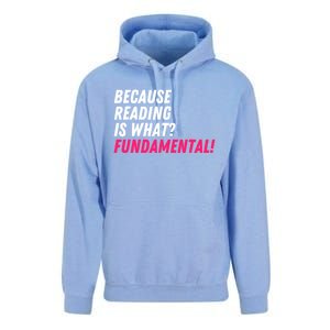 Because Reading Is What Fundamental Unisex Surf Hoodie