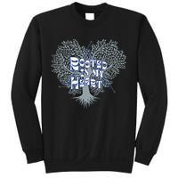 Blue Rooted in my Heart Sweatshirt