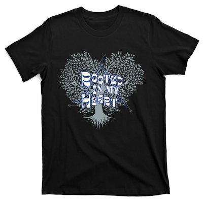 Blue Rooted in my Heart T-Shirt