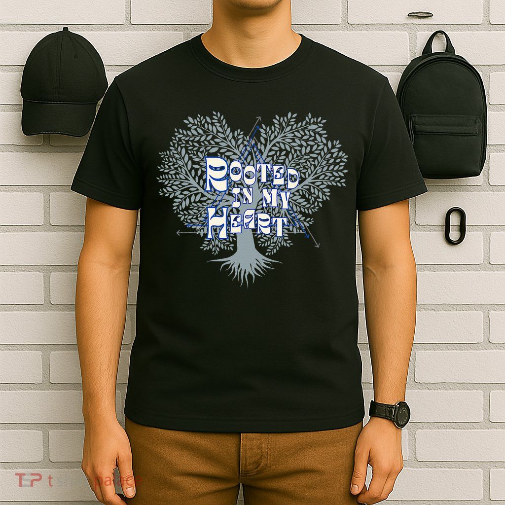 Blue Rooted in my Heart T-Shirt