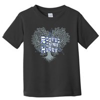 Blue Rooted in my Heart Toddler T-Shirt