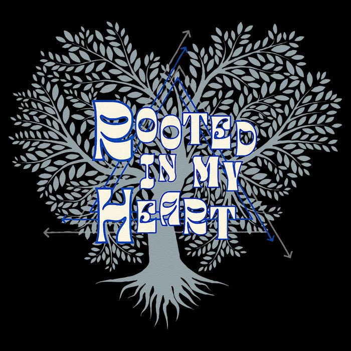 Blue Rooted in my Heart Toddler T-Shirt