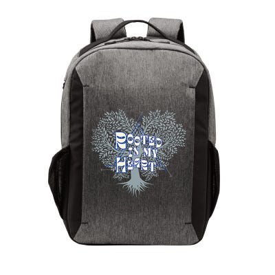 Blue Rooted in my Heart Vector Backpack