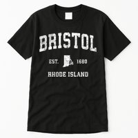 Bristol Rhode Island Ri Vintage Sports Tall T-Shirt