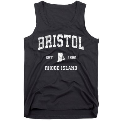 Bristol Rhode Island Ri Vintage Sports Tank Top