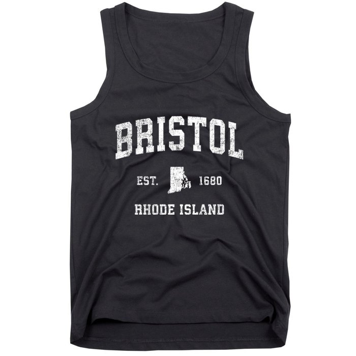 Bristol Rhode Island Ri Vintage Sports Tank Top