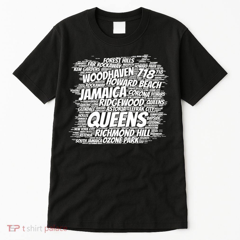 Born Raised In Queens Borough New York City Tall T-Shirt