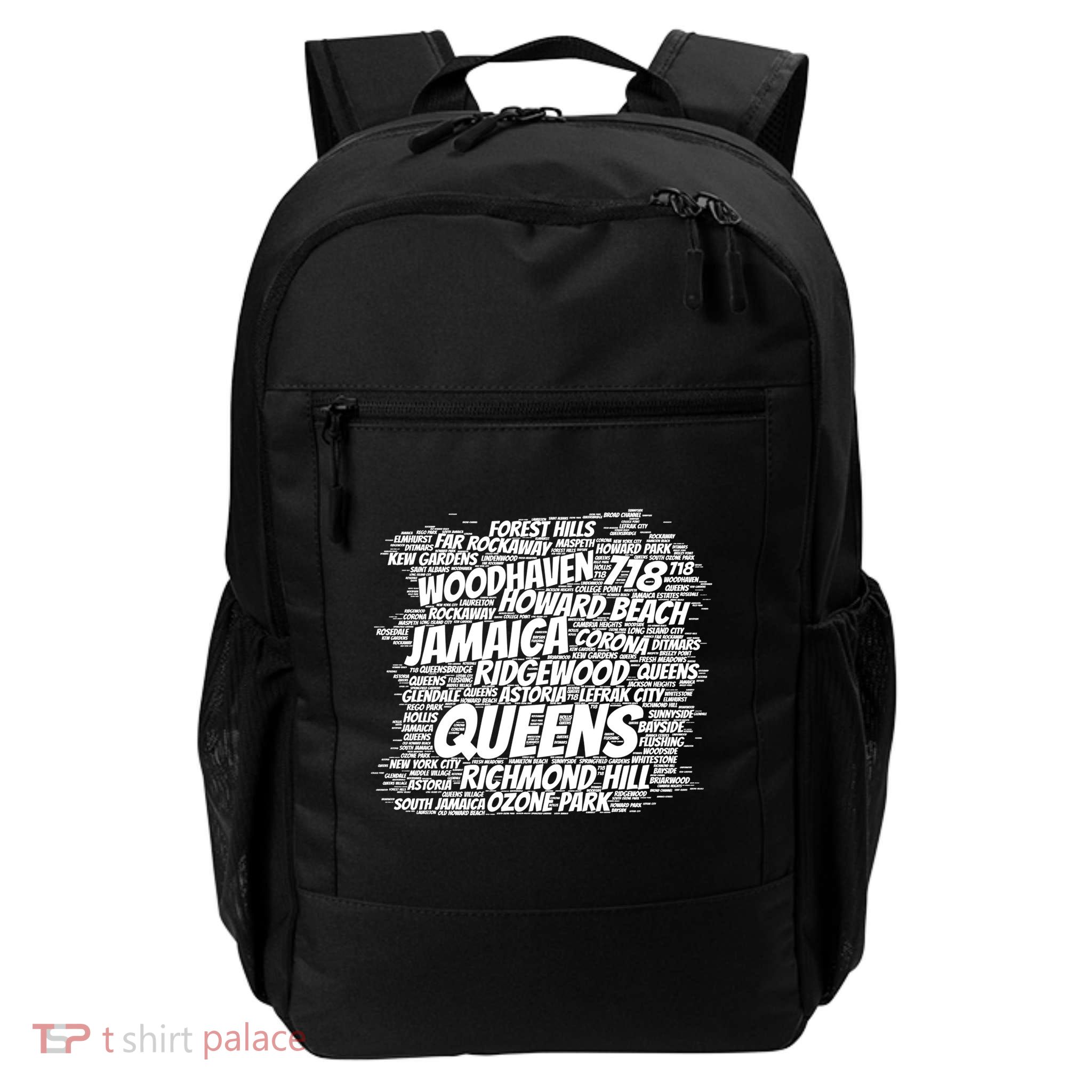 Born Raised In Queens Borough New York City Backpack