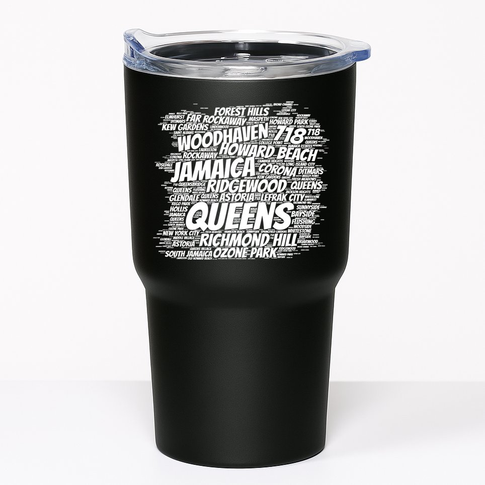 Born Raised In Queens Borough New York City Tumbler