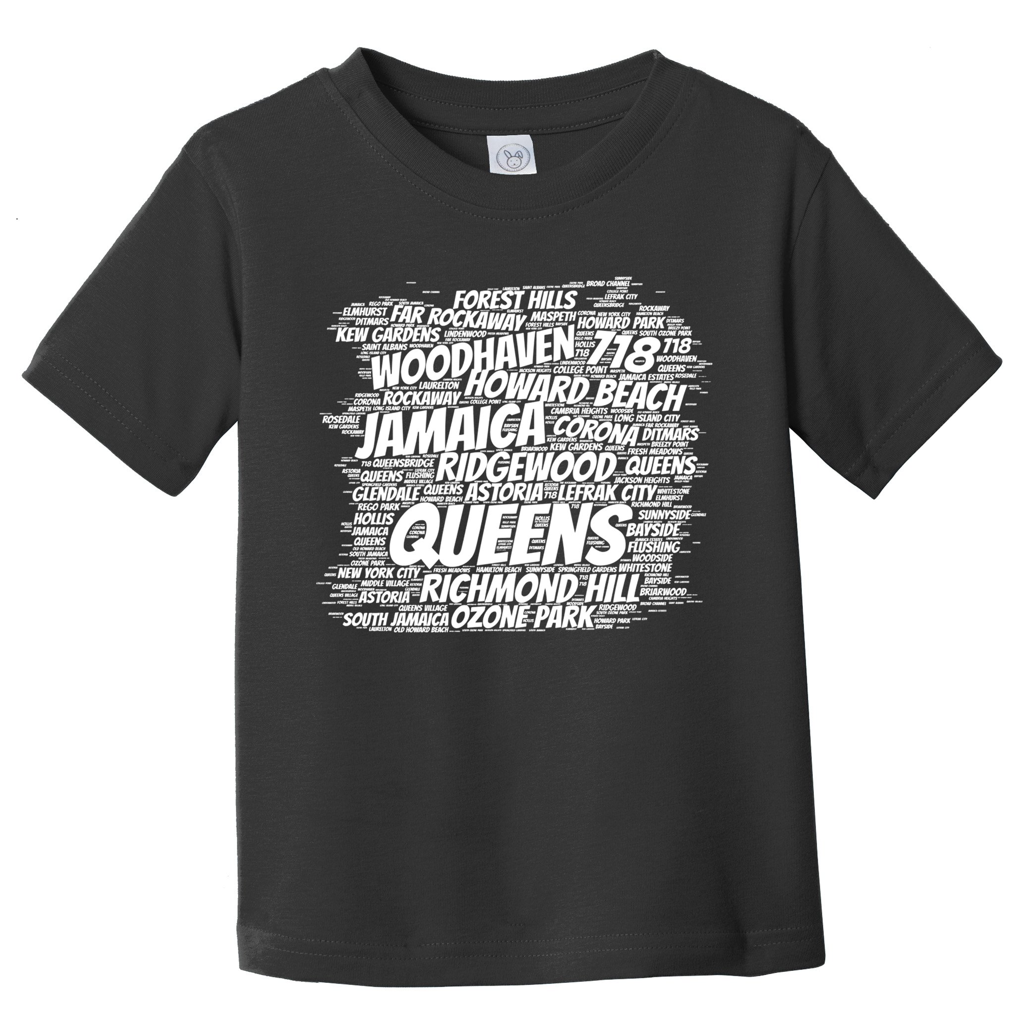 Born Raised In Queens Borough New York City Toddler T-Shirt