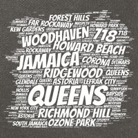 Born Raised In Queens Borough New York City Cotton Canvas Backpack