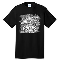 Born Raised In Queens Borough New York City Gift Tall T-Shirt