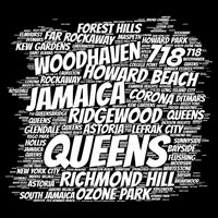 Born Raised In Queens Borough New York City Gift Premium T-Shirt