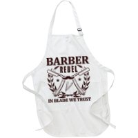 Barber Rebel In Blade We Trust Apron