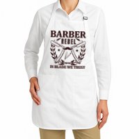 Barber Rebel In Blade We Trust Apron