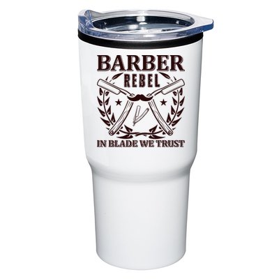 Barber Rebel In Blade We Trust Tumbler