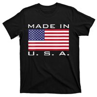 BORN & RAISED IN USA FLAG AMERICAN MADE BRED AMERICA T-Shirt