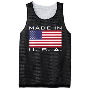 BORN & RAISED IN USA FLAG AMERICAN MADE BRED AMERICA Mesh Reversible Basketball Jersey Tank