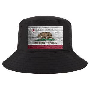 Brick California Republic Bear Flag Cool Comfort Performance Bucket Hat