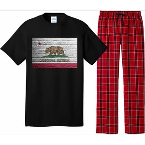 Brick California Republic Bear Flag Pajama Set