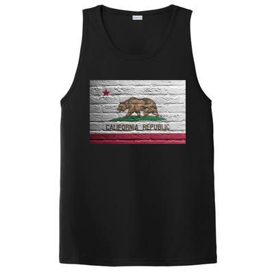 Brick California Republic Bear Flag PosiCharge Competitor Tank