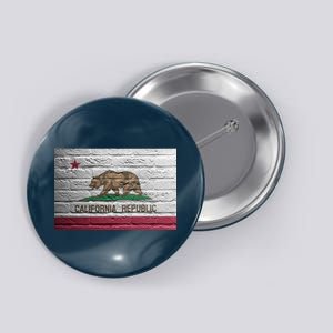 Brick California Republic Bear Flag Button